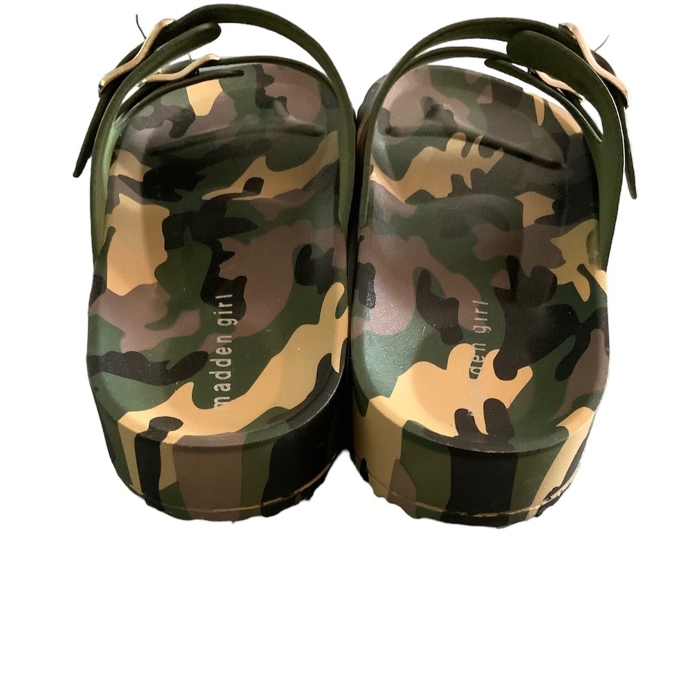 Camouflage, Madden Girl sandals Size 9 #1041 - Picture 3 of 5